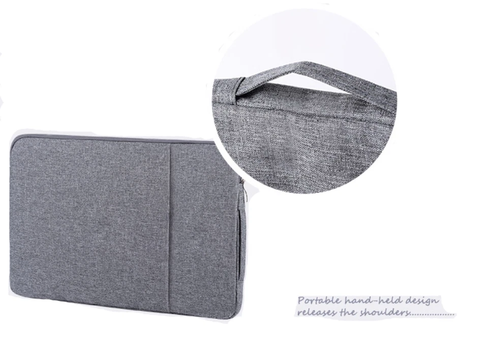 Fits HP OmniBook X 14" 2 in 1 Laptop WATER RESISTANT Zip Bag Sleeve case Cover - Image 4 of 4