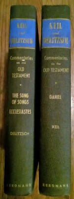 Keil Delitzsch Commentary On The Old Testament (Two Books Look At Photos)
