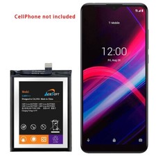 Long Lasting AceSoft 4100mAh Replacement Li-ion Battery for TCL 10L T770B Phones