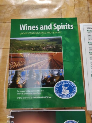 NEW: WSET Level 3 Wines Textbook/Workbook Study Pack