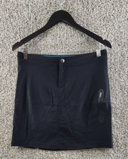 Columbia Black Mini Skort Omni-Shield Advanced Repellency Women's Size 6