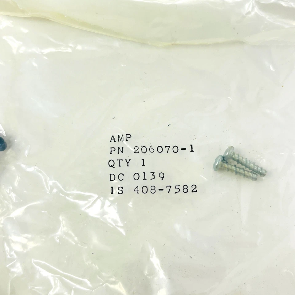 TE Connectivity 206070-1 AMP Black Connector Backshell Cable Clamp Kit - Image 3 of 3