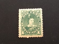ICOLLECTZONE  Canada Newfoundland 45 VF hinged