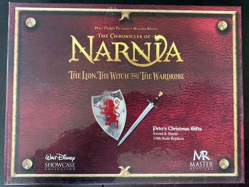 Chroniken von Narnia Peters Weihnachtsgeschenke Schwert & Schild Maßstab 1/6 Repliken - Bild 3 von 10