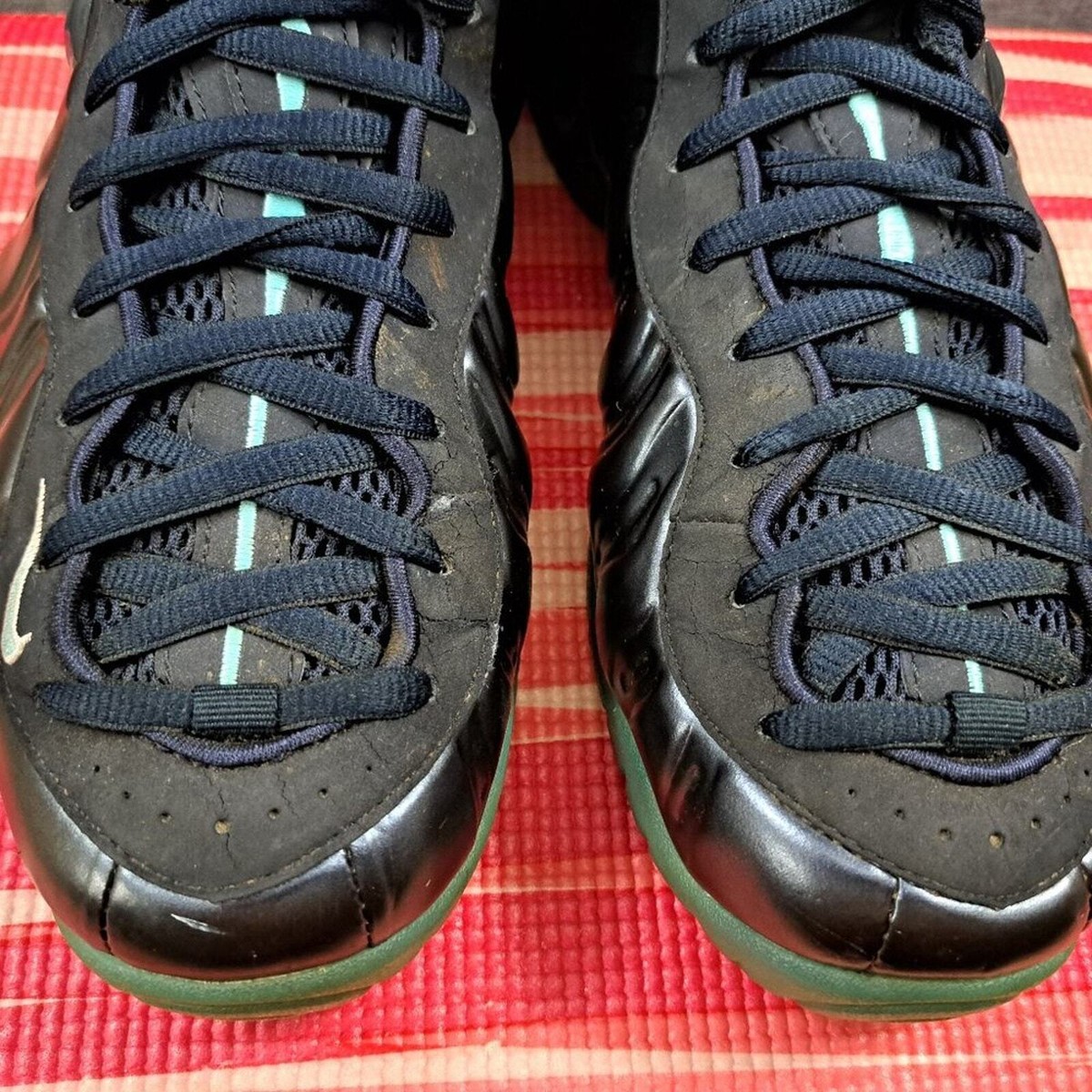 Size 10.5 Nike Air Foamposite Pro Aqua Blue Dark Obsidian  display picture 1