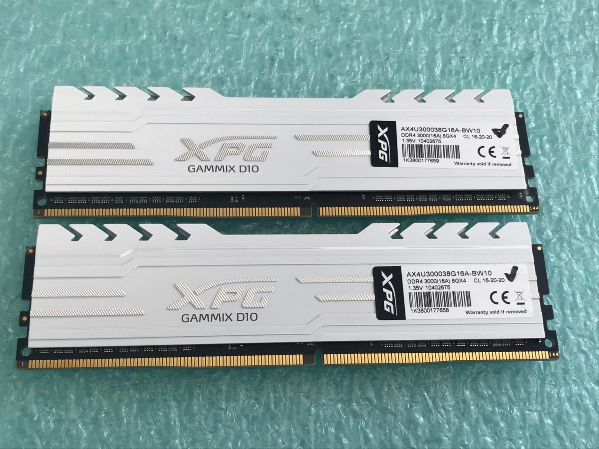 XPG-GAMMIX 16GB(2x8GB) DDR4 3000MHz AX4U300038G16A-BW10 | eBay