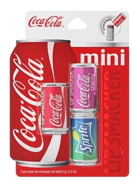 Coca-Cola Mini Can Lip Balm Trio