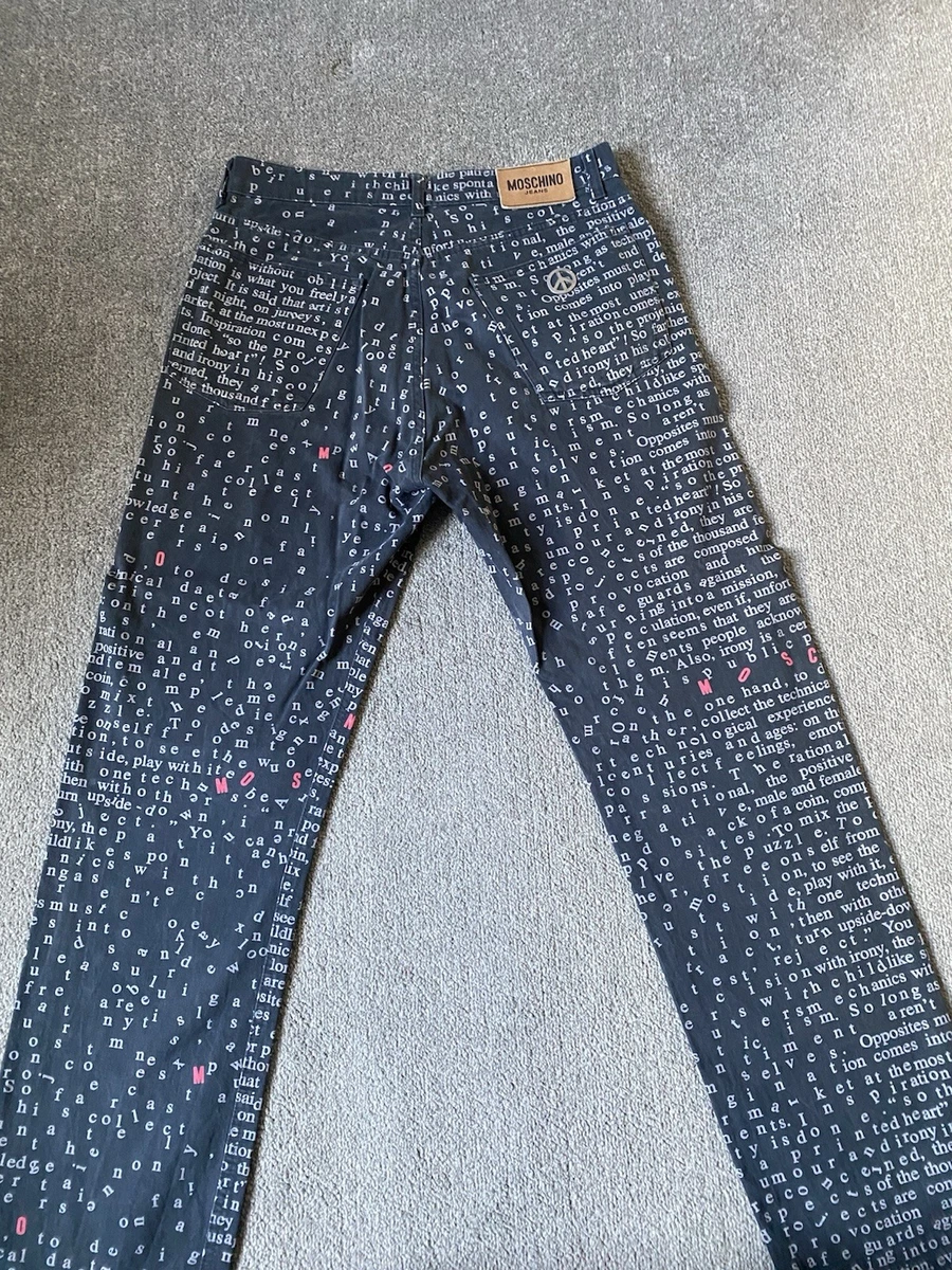 Vintage Moschino Moschino Denim Jeans For Men Mens Moschino Jeans