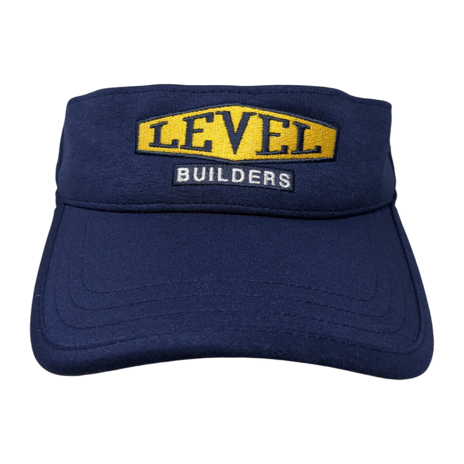 Level Builders Strapback Hat Blue One Size Embroi… - image 1