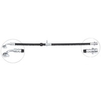 Bremsschlauch 455 Mm Banjo 10.0 Mm INN M10X1.0 A.B.S. FüR U.A. Honda Civic