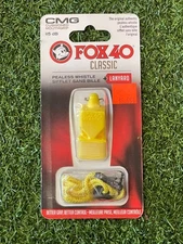 Fox 40-Classic Whistle + LanYard Yellow