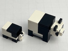 Lot of LEGO Minecraft Minifigures Accessories Min119 Piglin Brute 21245 Panda