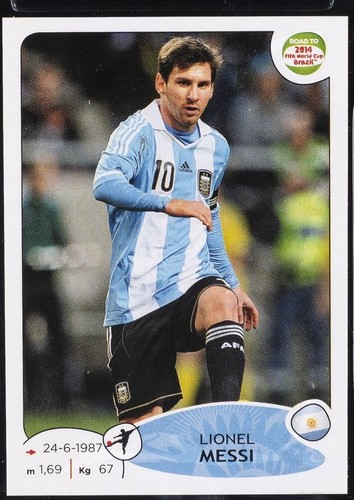 Panini Road to 2014 World Cup Brazil Complete Sticker Set + album