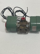 ASCO 8215A63 red hat Dual solenoid valve Pipe 1-1/4, Voltage 120V