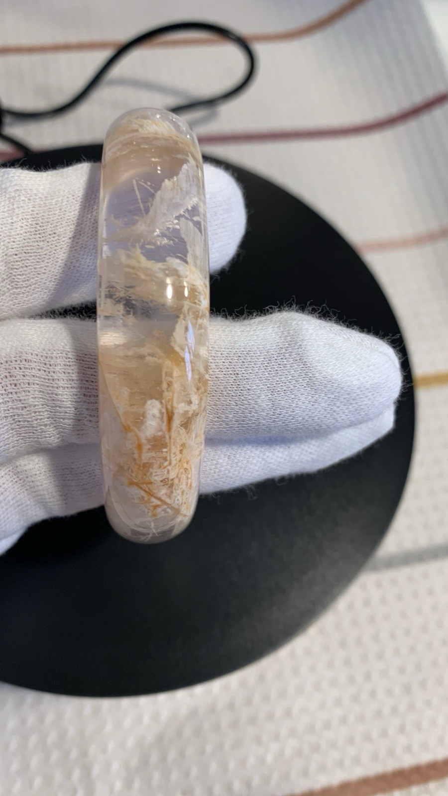 Snowflake Ghost Crystal Bangle - image 10