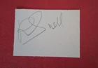 WW2 RAF BATTLE OF BRITAIN HURRICANE PILOT   PENCIL  SIGNED CARD