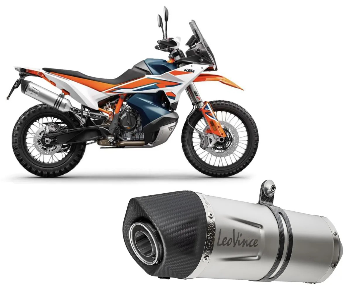 Exhaust Muffler Leovince LV ONE EVO for KTM 890 ADVENTURE/L /R/RALLY 2021 > 2024