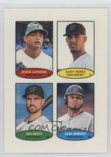 2023 Heritage High Number Jesus Luzardo Eury Perez Jon Berti Luis Arraez 6o3