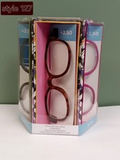 OPTIQUE Trifecta Reading Glasses Set, 2 Readers, 1 Blue Light Reader  Cases