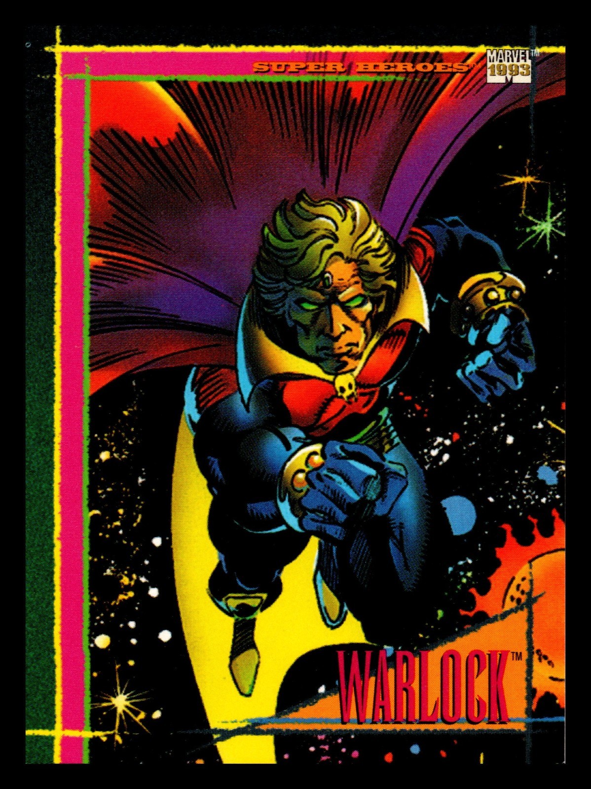 Warlock - 1993 Skybox Marvel Universe Series IV #10