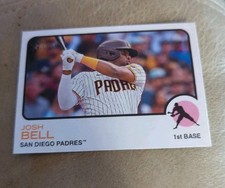 2022 Topps Heritage High Number Josh Bell San Diego Padres #584
