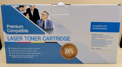 Premium Compatible TN450 High Yield Black Toner Cartridge - New Sealed