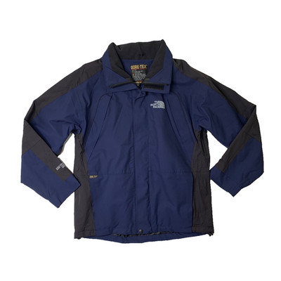 The North Face Jacket Men Medium Navy Black Summit Series GoreTex