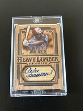 Andre Dawson Autograph Heavy Lumber 142200