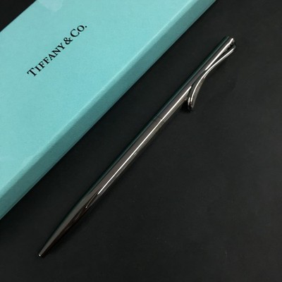 ペン ティファニー TIFFANY&Co. シルバー シャープペン(芯なし)&ボールペン(インクなし)セット クラシックT ボールペン ティファニー ペン シルバー 金属素材 Ballpoint