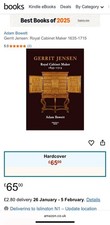 Gerrit Jensen: Royal Cabinet Maker 1635-1715 by Adam Bowett