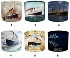 RMS Titanic ship ocean liner table lamp shades ceiling light Pendants lampshades