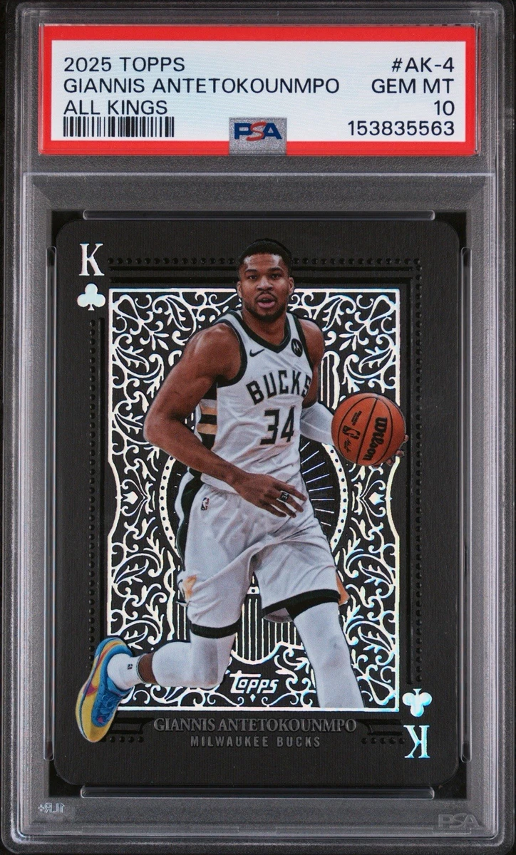 Giannis Antetokounmpo 10 Graded Basketball Original Sports Trading