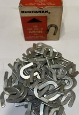 BUCHANAN CAT. NO. 100 JUMPERS HEAVY DUTY FOR OPEN SECTIONAL TERMINAL BLOCKS 100