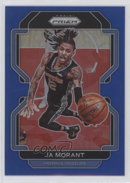 2021-22 Panini Prizm Blue Prizm 170/199 Ja Morant #194 1u6