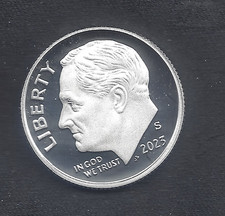 2023 S Silver Proof Roosevelt Dime - .999 Silver