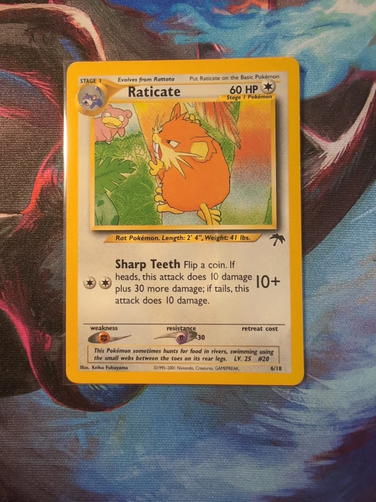 Deal for Raticate 06/18 Southern Islands LP Pokemon TCG