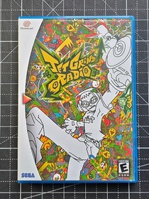 Dreamcast Jet Grind Radio Version 1 You Choose Custom Case NO Game NO Manual