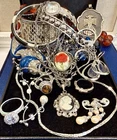 Vintage Estate Costume Jewelry Lot ! MONET, TRIFARI and more!