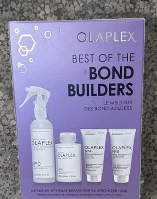OLAPLEX Best Of The Bond Builders 4 Pc Set #0, 3, 4, 5 Repair Travel Kit 