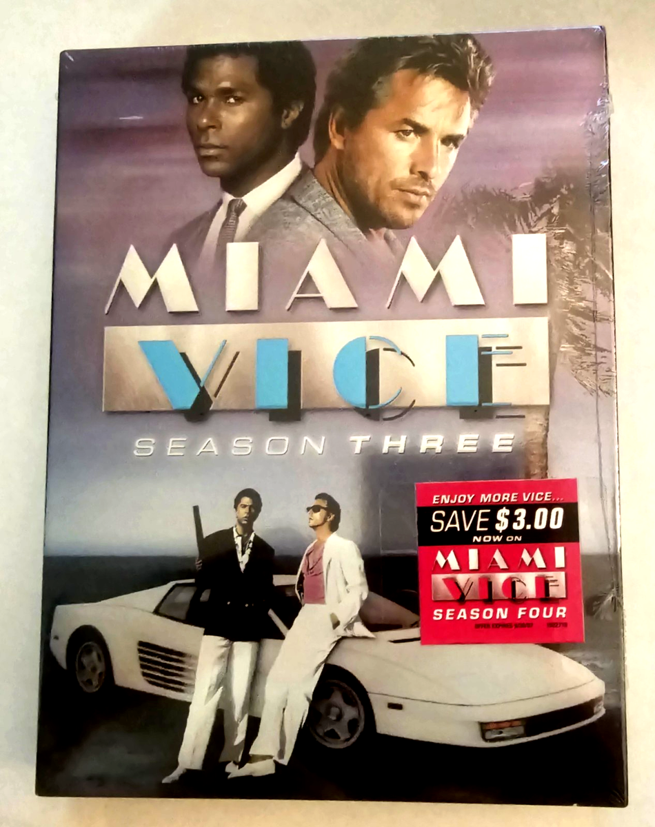 Miami Vice - Season 3 (DVD, 2007, 5-Disc Set) for sale online | eBay