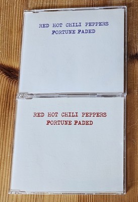 2 CD Maxi Red Hot Chilli Peppers - Fortune Faded