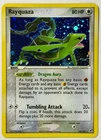 2005 Pokemon Card ex Deoxys Rayquaza Rare Holo Jetstream TD 22/107 Excellent EX