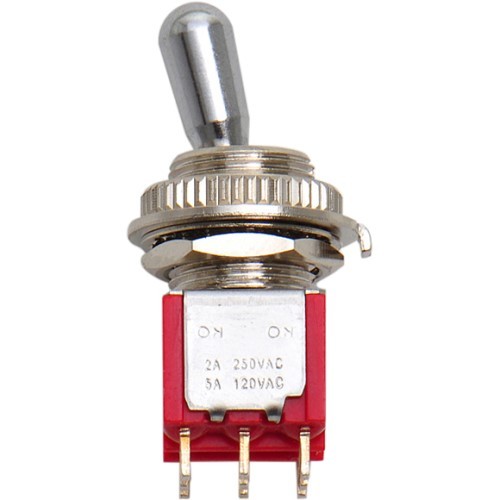 GöLdo EL02M Mini Toggle Schalter 3X On/On | Neu-image