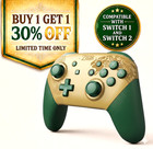Wireless Pro Controller [Nintendo Switch 1+2] Legend Zelda Tears of the Kingdom