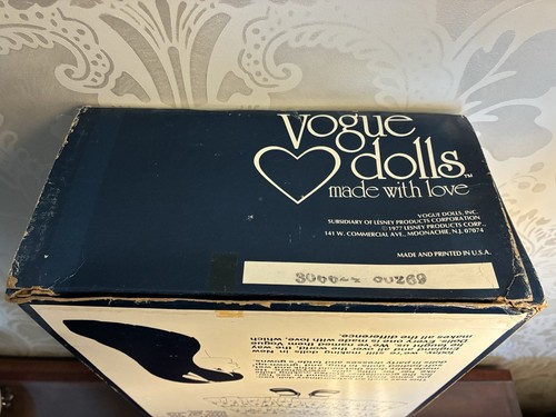 1977 Vintage VOGUE Brikette 16" Vinyl DOLL Original Nautical Dress & Box - Picture 18 of 19