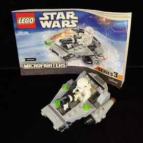 LEGO 75126 Star Wars: First Order Snowspeeder Microfighter 100% Complete w inst
