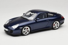 2002 Porsche 911 (996.2) Carrera 4S Dark Blue in 1:18 scale by GT Spirit