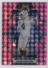 2023 Panini Mosaic Pink Camo Mosaic Prizm Adam Vinatieri #98 0a6