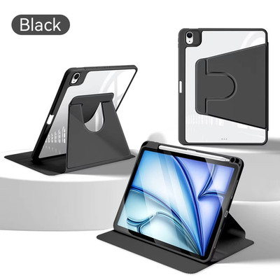 iPad Case 10.2 7th/8th/9th Gen Air 4/5 10.9 Pro 11 12.9 2022 w/ Pencil Holder
