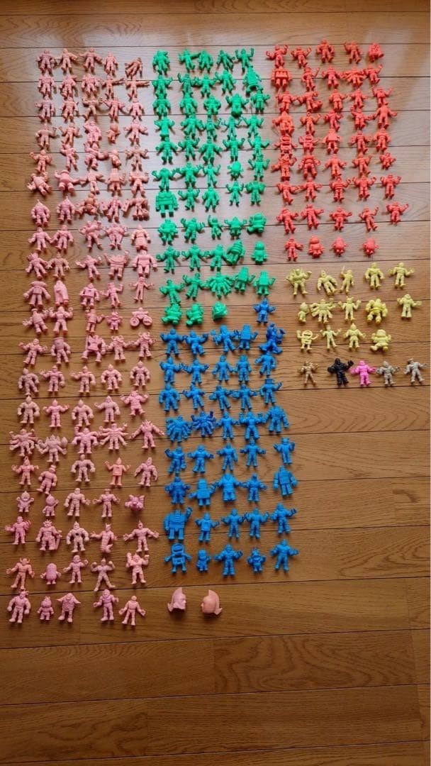 M.U.S.C.L.E. Men Kinnikuman Vintage Figures 259pcs Collectible Retro AS IS